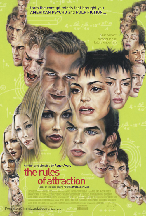 The Rules of Attraction - Movie Poster