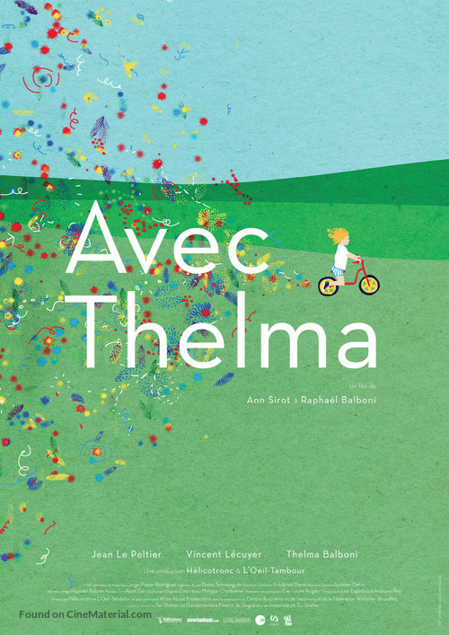 With Thelma - French Movie Poster