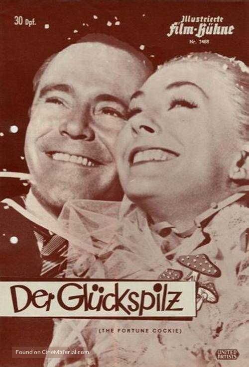 The Fortune Cookie - German Movie Poster