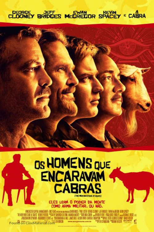 The Men Who Stare at Goats - Brazilian Movie Poster