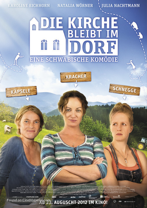 Die Kirche bleibt im Dorf - German Movie Poster