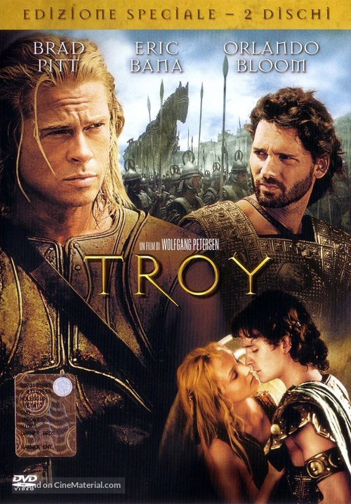 Troy - Italian DVD movie cover