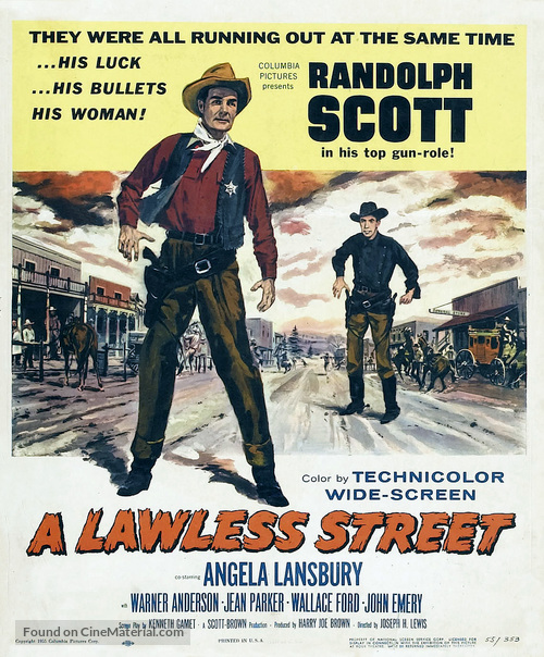 A Lawless Street - Movie Poster
