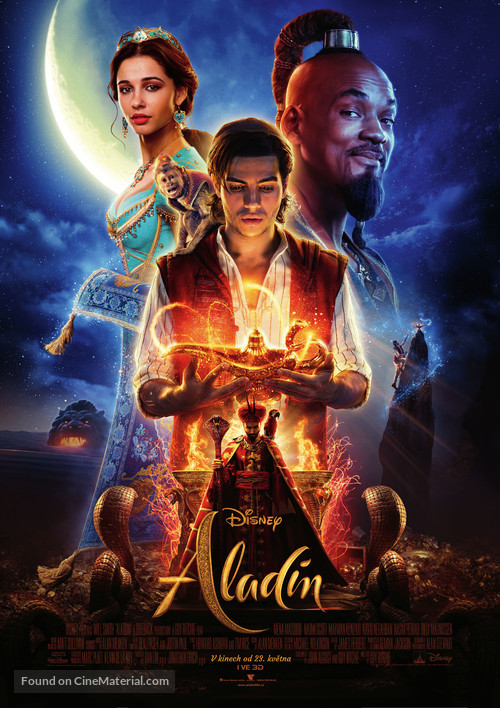 Aladdin - Czech Movie Poster