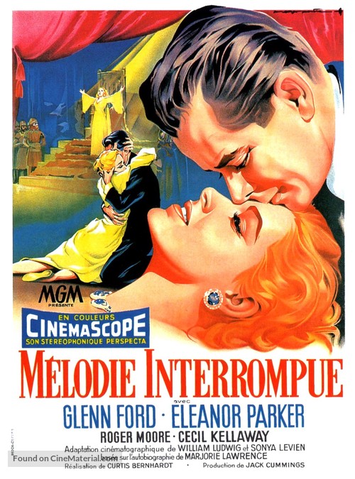 Interrupted Melody - French Movie Poster