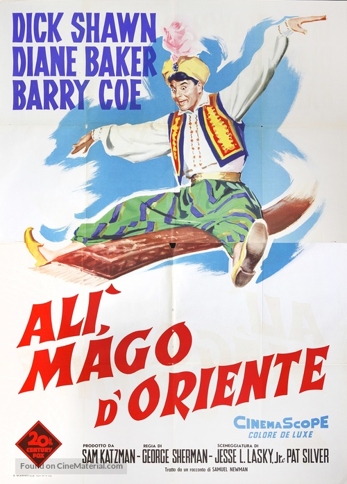 The Wizard of Baghdad - Italian Movie Poster