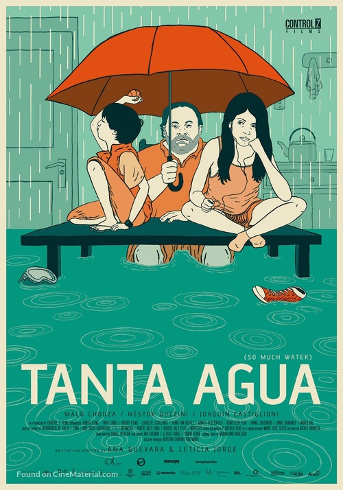 Tanta agua - Uruguayan Movie Poster