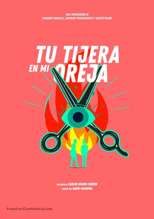 Tu tijera en mi oreja - Spanish Movie Poster
