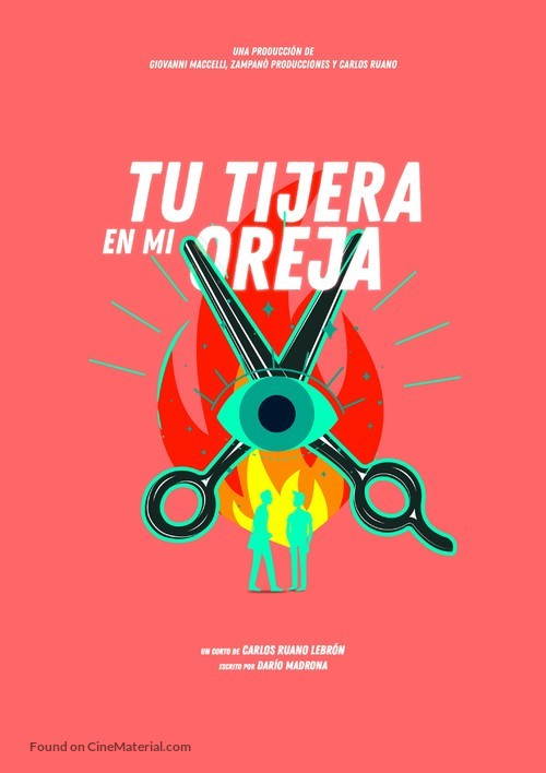 Tu tijera en mi oreja - Spanish Movie Poster