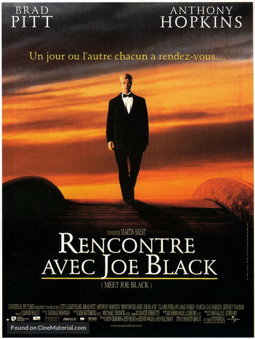Meet Joe Black - French Movie Poster