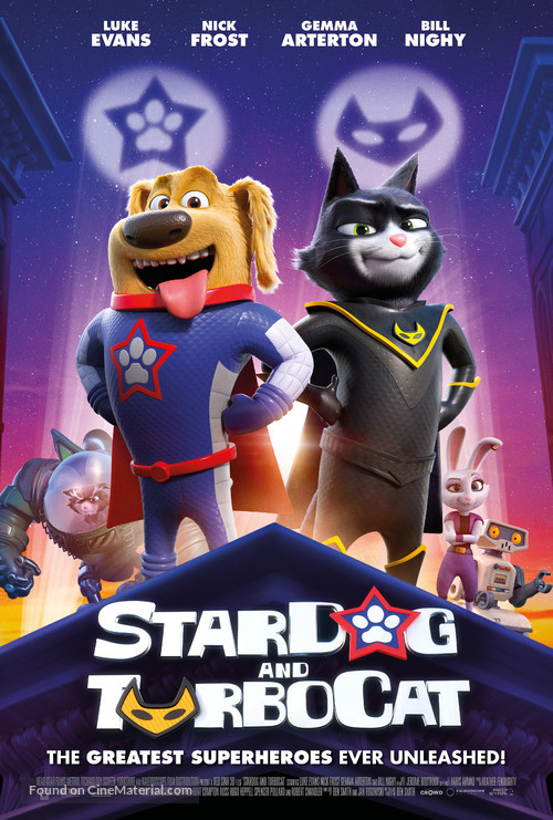 SpaceDog and TurboCat - British Movie Poster