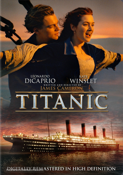 Titanic - DVD movie cover