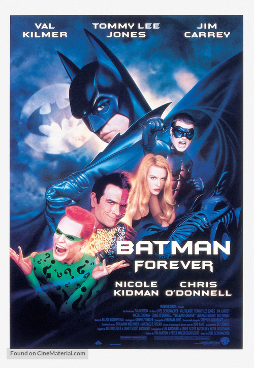 Batman Forever - Italian Movie Poster