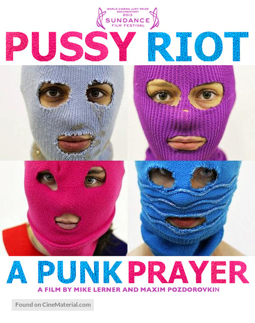 Pokazatelnyy protsess: Istoriya Pussy Riot - DVD movie cover