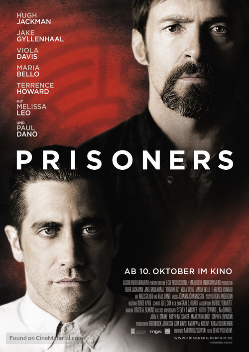Prisoners - German Movie Poster