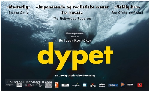 Dj&uacute;pi&eth; - Swedish Movie Poster