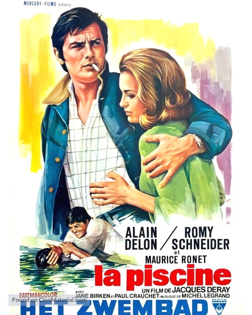 La piscine - Belgian Movie Poster