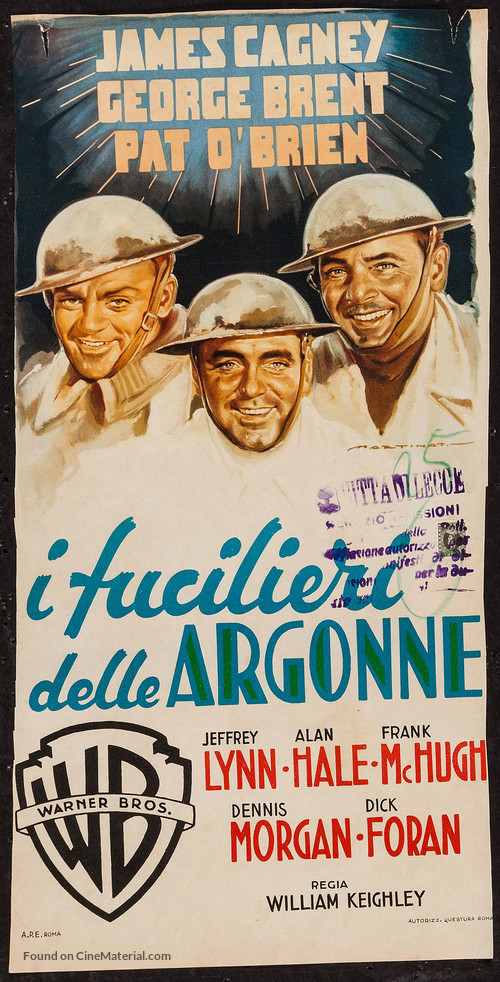 The Fighting 69th - Italian Movie Poster