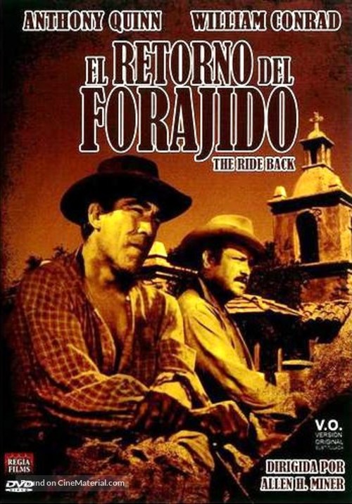 The Ride Back - Spanish DVD movie cover