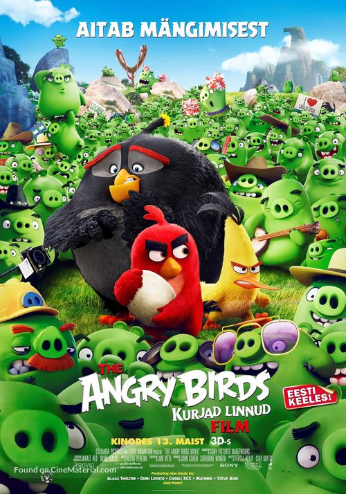 The Angry Birds Movie - Estonian Movie Poster
