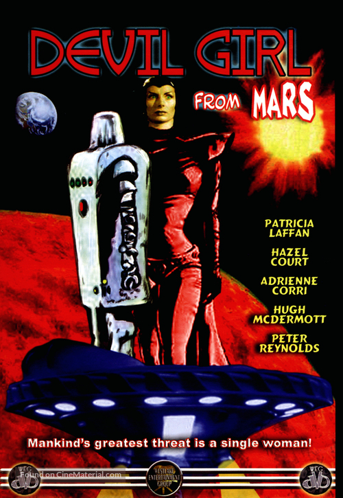 Devil Girl from Mars - DVD movie cover