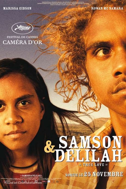 Samson and Delilah - French Movie Poster