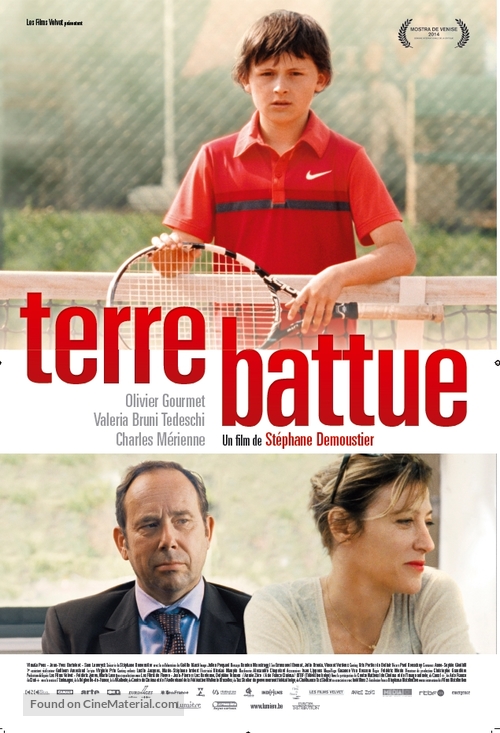 Terre battue - Belgian Movie Poster