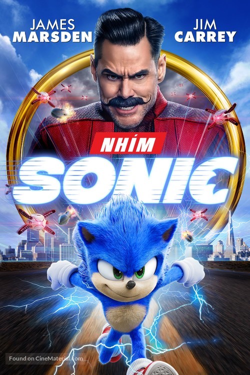 Sonic the Hedgehog - Vietnamese Movie Cover