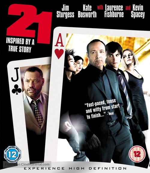 21 - British Blu-Ray movie cover