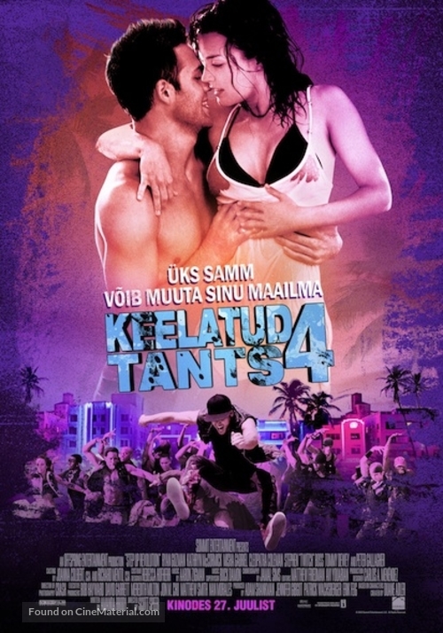 Step Up Revolution - Estonian Movie Poster