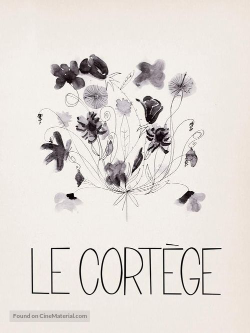 Le cort&egrave;ge - Canadian Movie Poster
