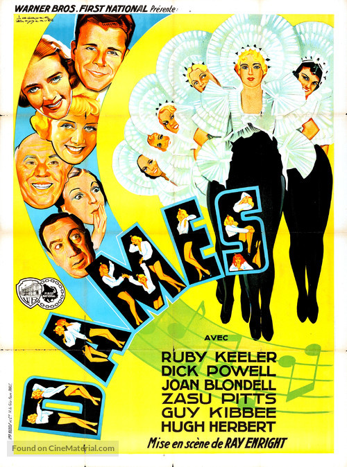Dames - French Movie Poster