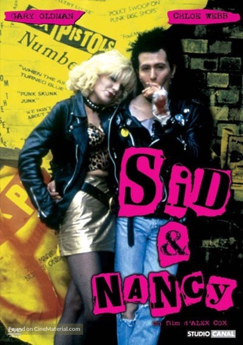 Sid and Nancy - French DVD movie cover