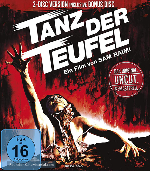 The Evil Dead - German Movie Cover