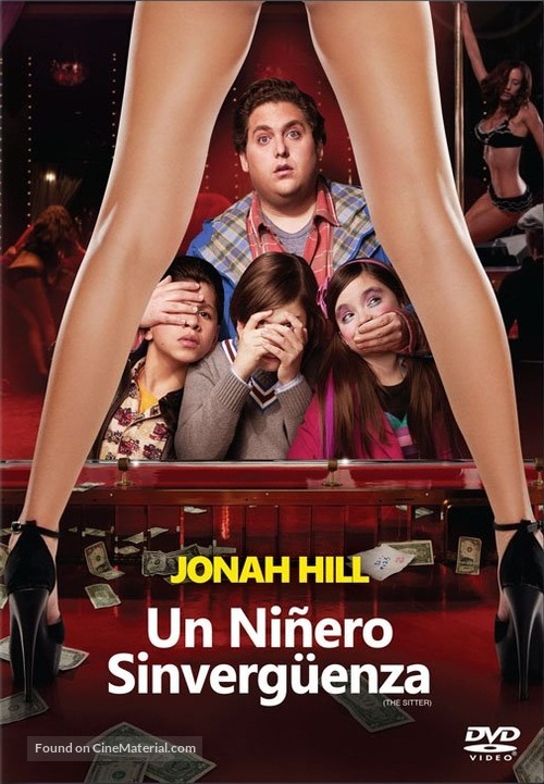 The Sitter - Mexican DVD movie cover