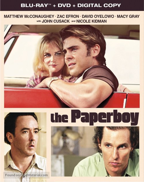 The Paperboy - Blu-Ray movie cover