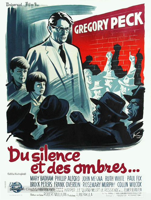 To Kill a Mockingbird - French Movie Poster