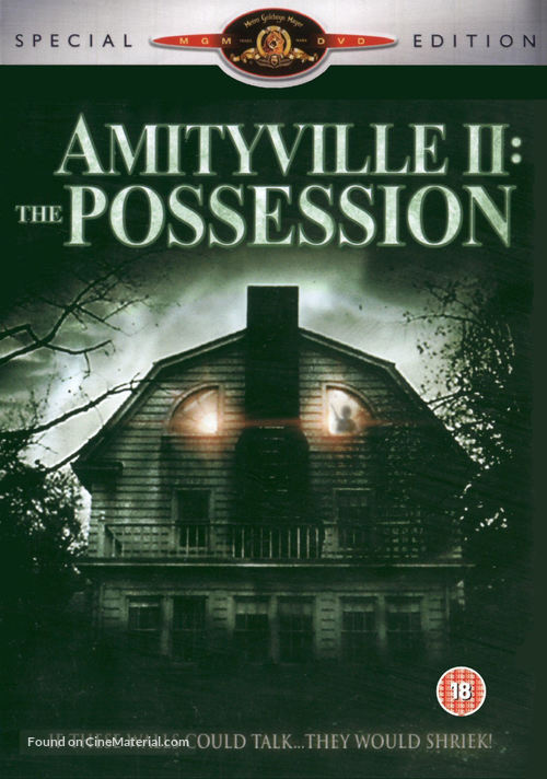 Amityville II: The Possession - British Movie Cover