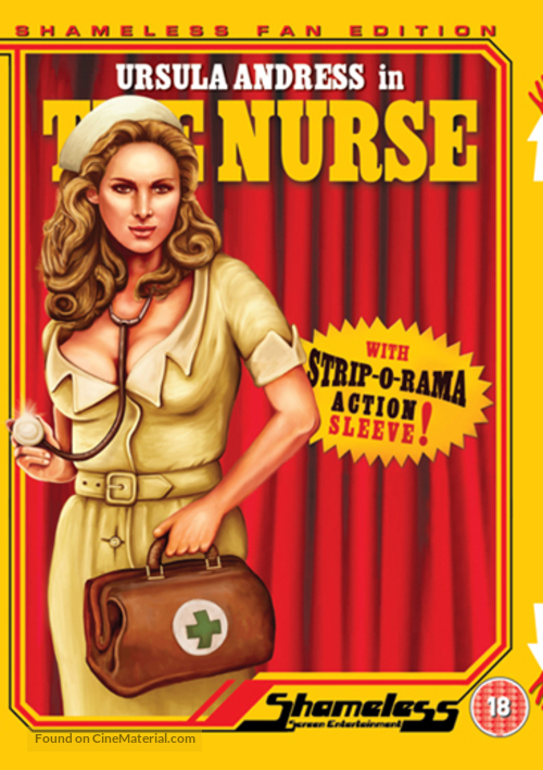 L&#039;infermiera - British DVD movie cover