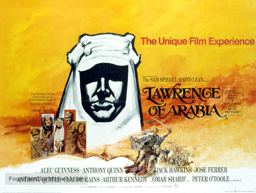 Lawrence of Arabia - British Movie Poster