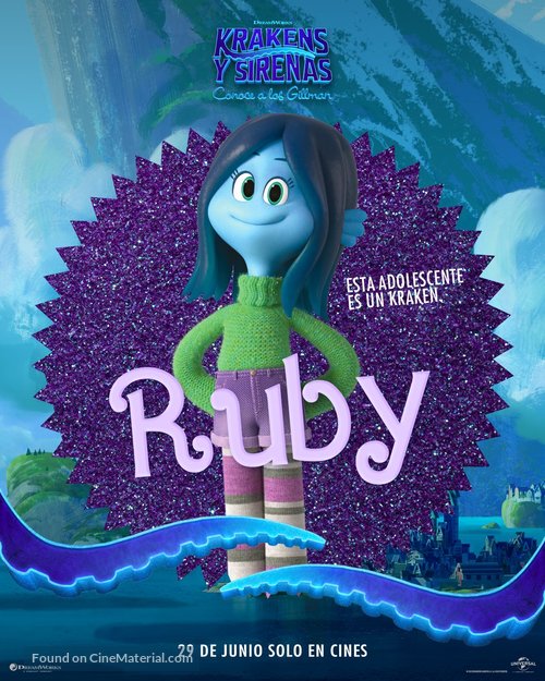 Ruby Gillman, Teenage Kraken - Mexican Movie Poster