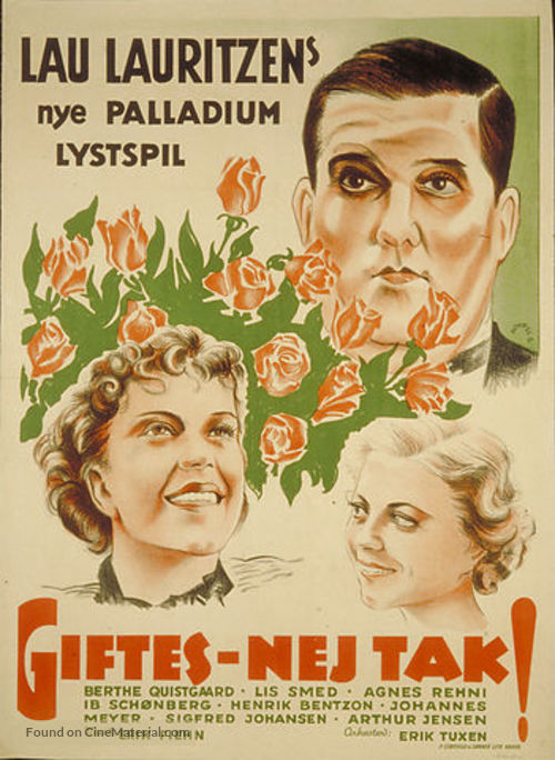 Giftes - nej tak! - Danish Movie Poster