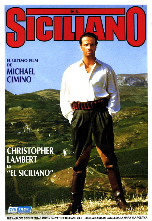 The Sicilian - Spanish Movie Poster