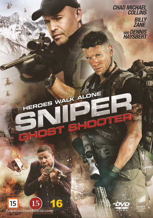 Sniper: Ghost Shooter - Danish Movie Cover