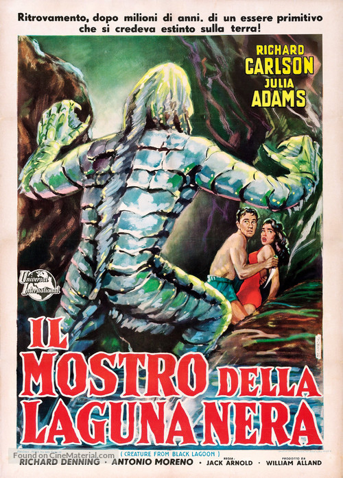 Creature from the Black Lagoon - Italian Movie Poster