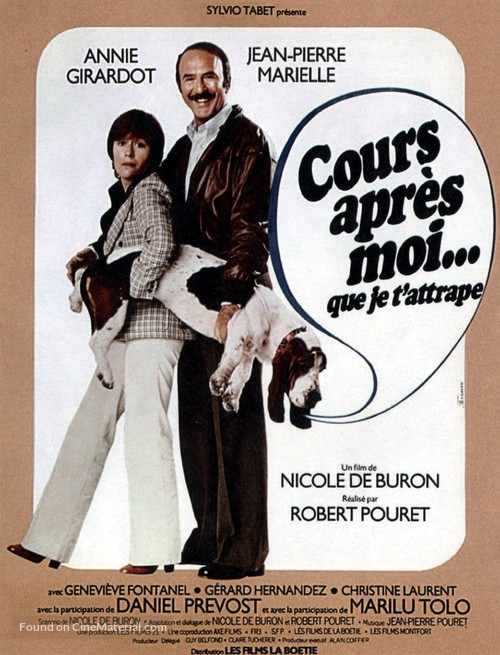 Cours apr&egrave;s moi que je t&#039;attrape - French Movie Poster