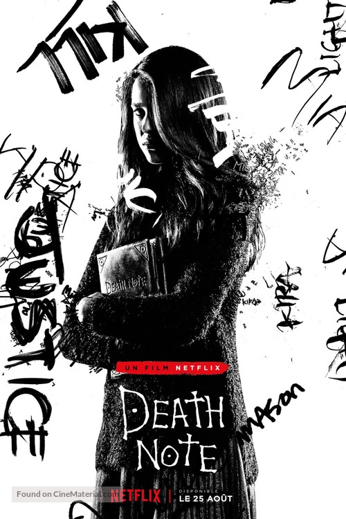 Death Note - French Movie Poster