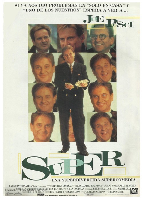 The Super - Spanish Movie Poster