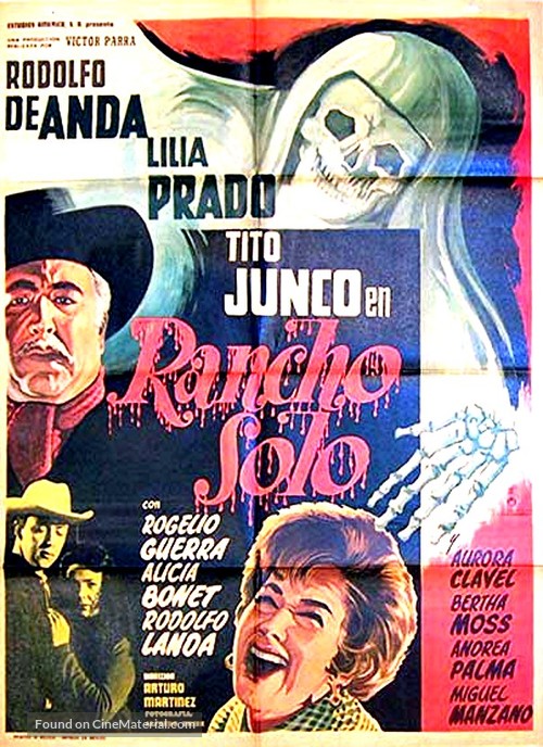 Rancho solo - Mexican Movie Poster