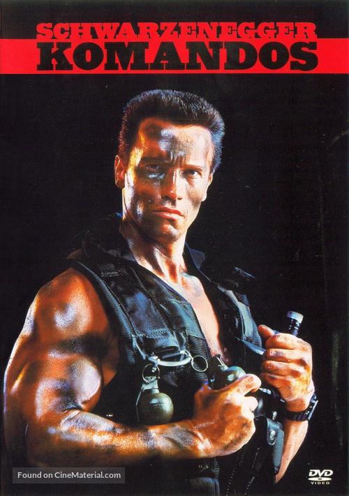 Commando - Serbian DVD movie cover